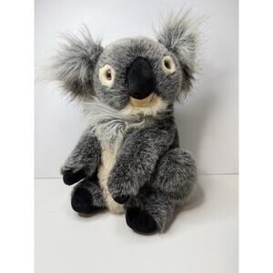VTG Daphne Koala Bear Hand Puppet or Golf Club Headcover Gray Black 12" Plush